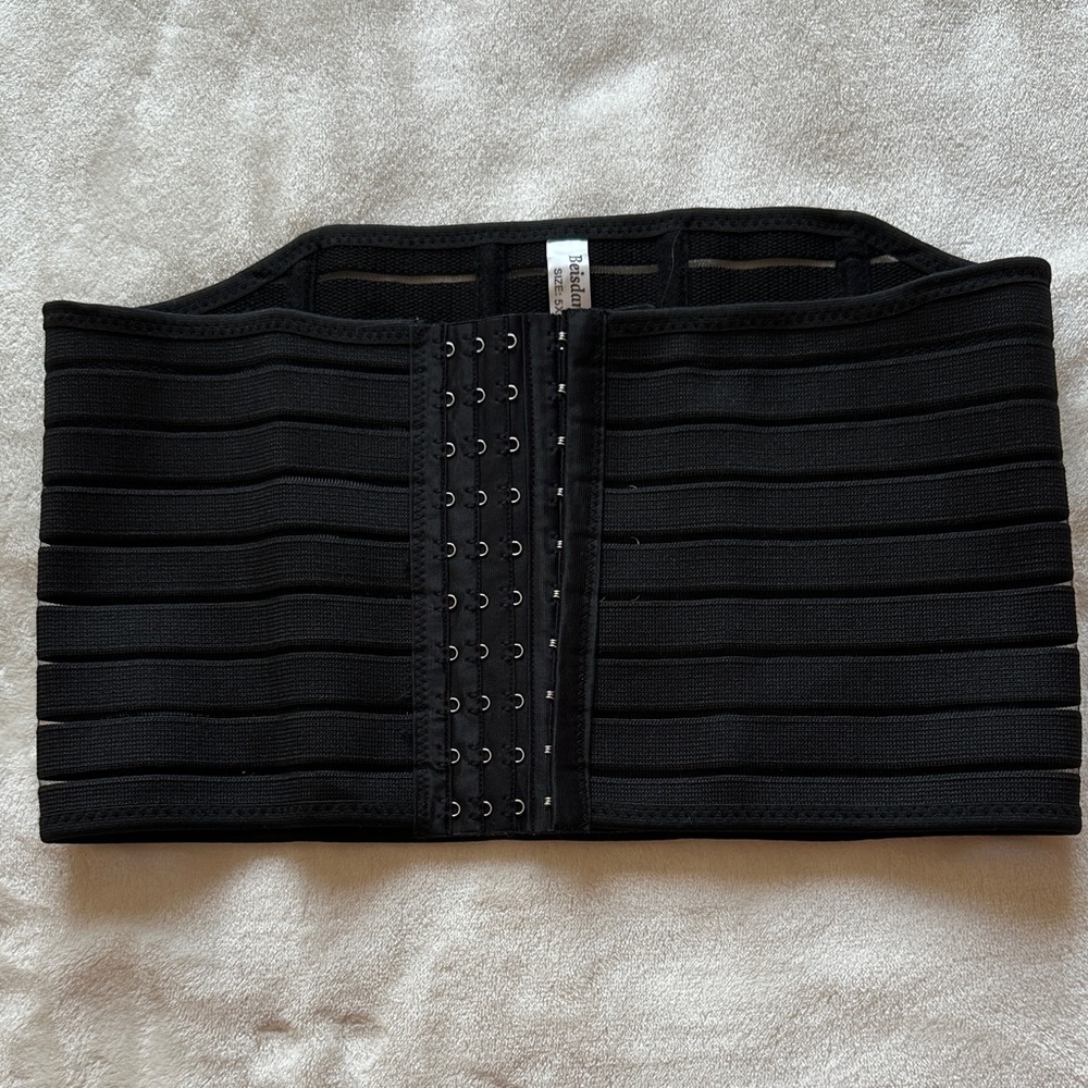 Elegant Black Women's Corset Skirt